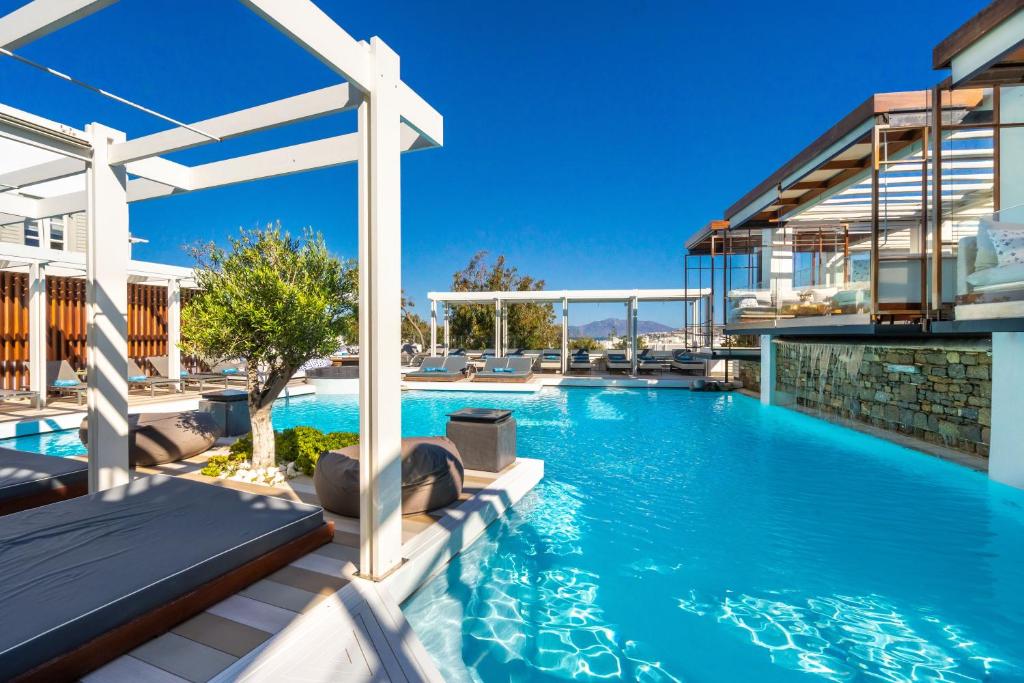 Bazén v ubytovaní Semeli Hotel Mykonos alebo v jeho blízkosti