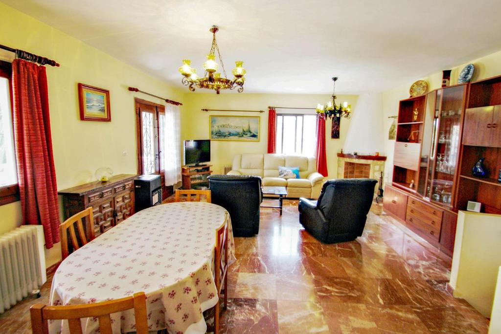 Posezení v ubytování San Jaime 3B - beautiful holiday home in Benissa
