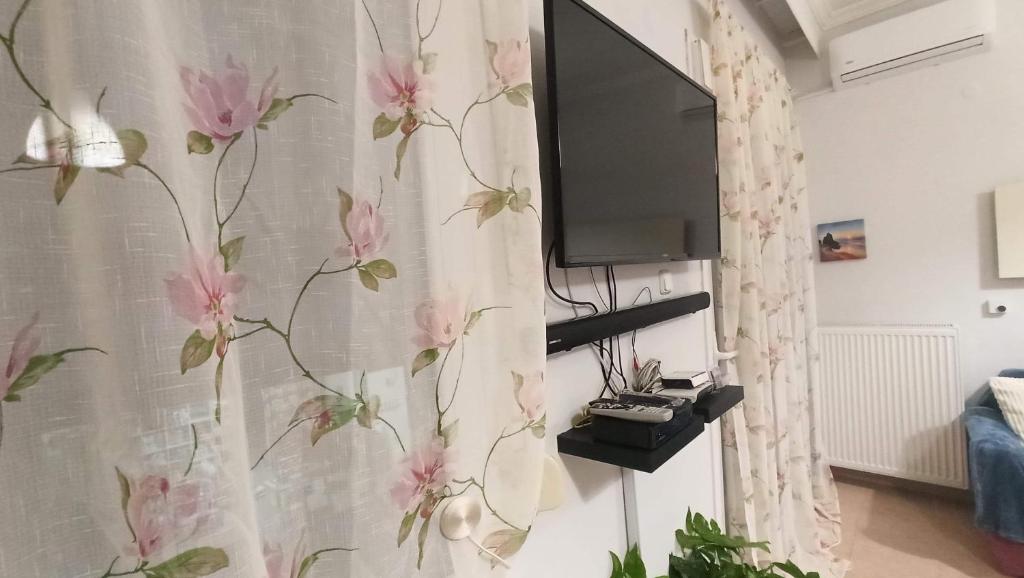 TV a/nebo společenská místnost v ubytování Deppy's Apartments