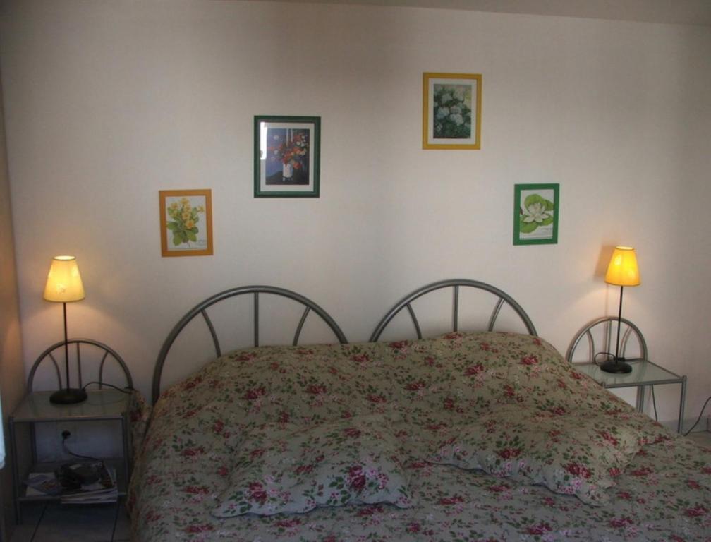 Postel nebo postele na pokoji v ubytování Chambres d'hotes Welcome Trépied