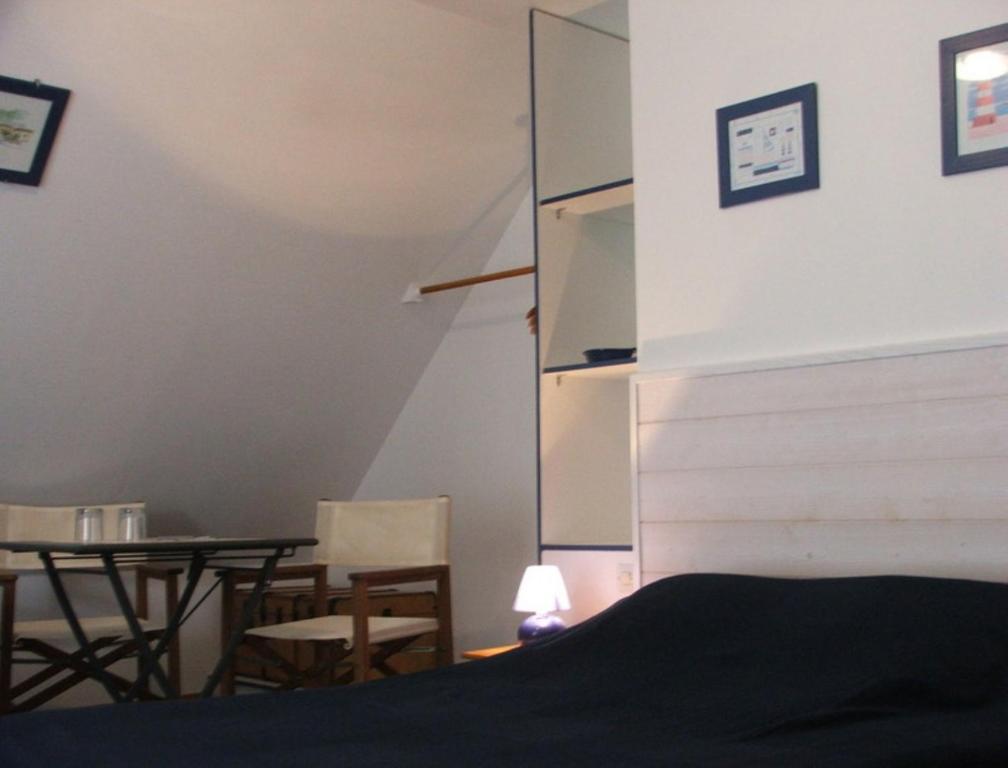 Postel nebo postele na pokoji v ubytování Chambres d'hotes Welcome Trépied