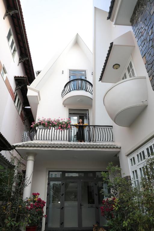 Balkón nebo terasa v ubytování Villa Đăng Nguyên
