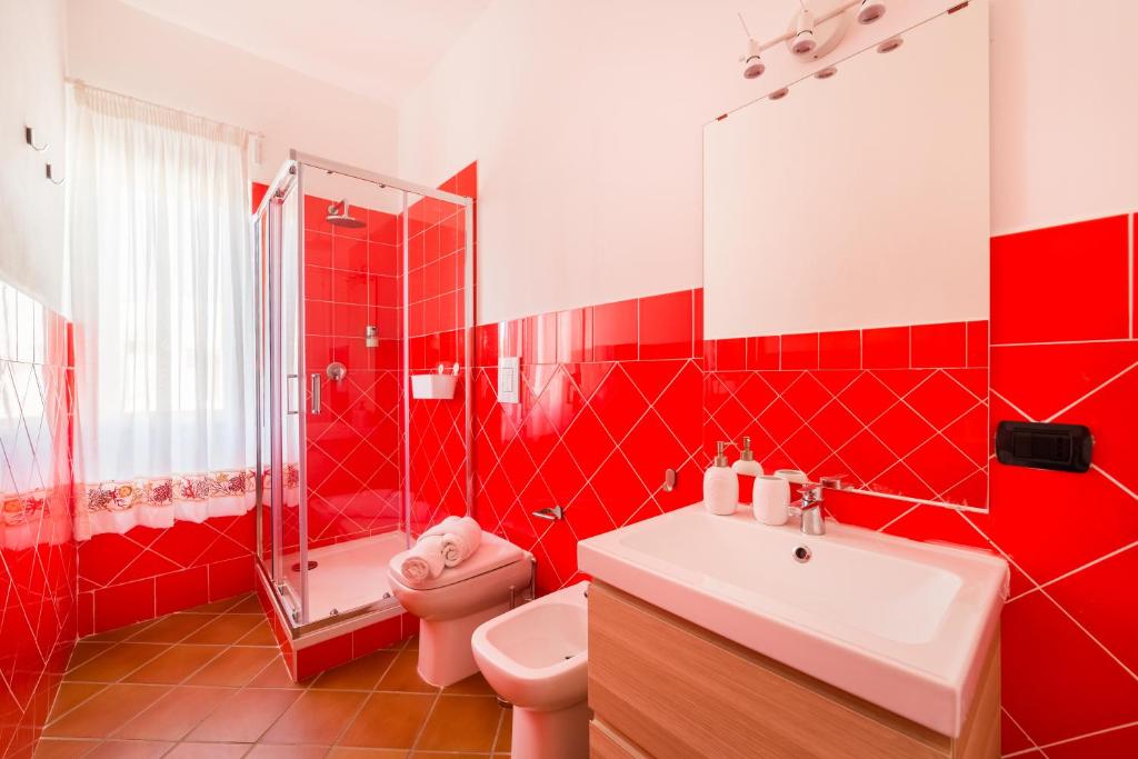 Ванная комната в CircEea Beach B&B