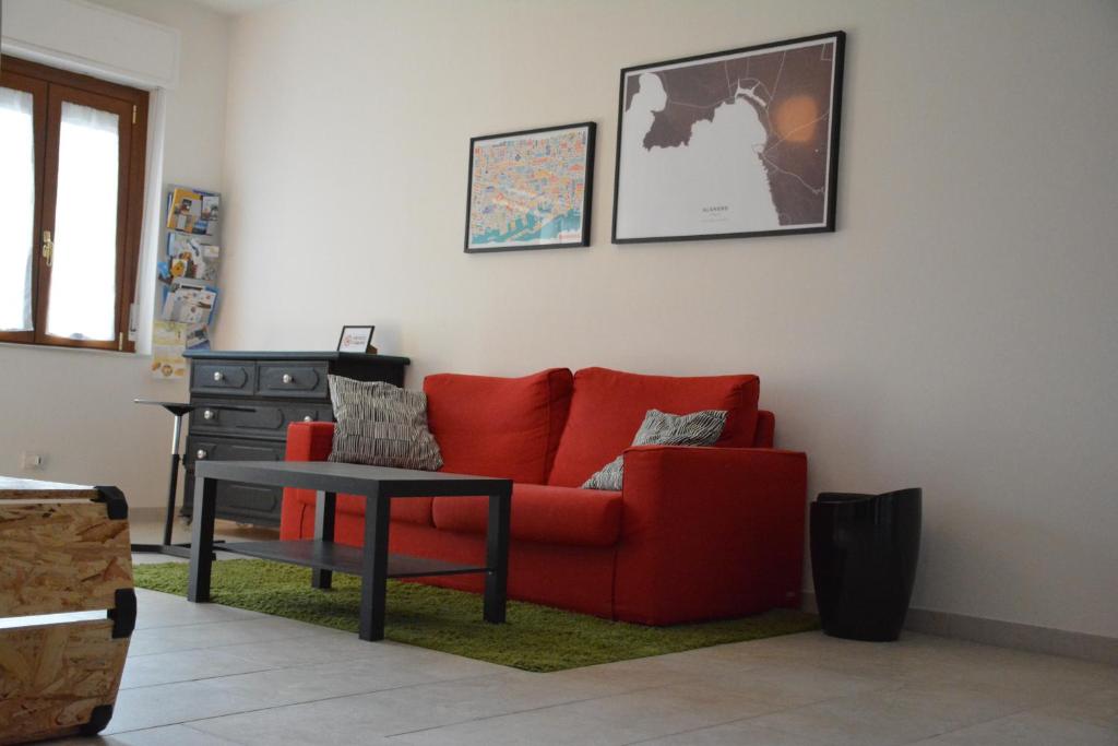 A seating area at Casa Obini