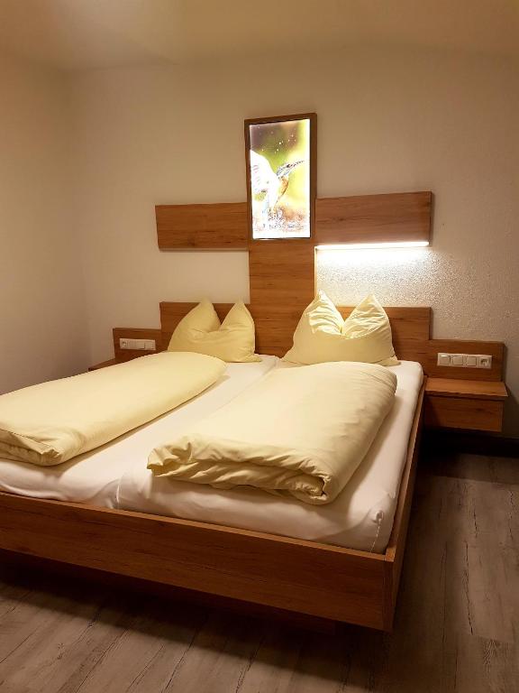Postel nebo postele na pokoji v ubytování Landhotel Haagerhof