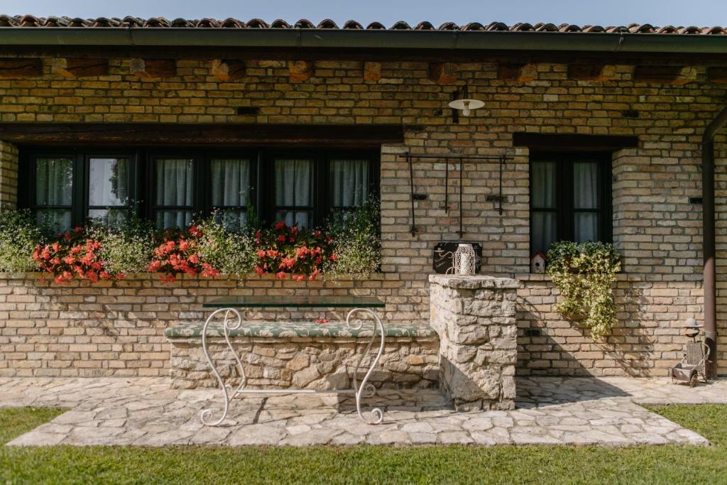 Zahrada ubytování Agriturismo Albafiorita