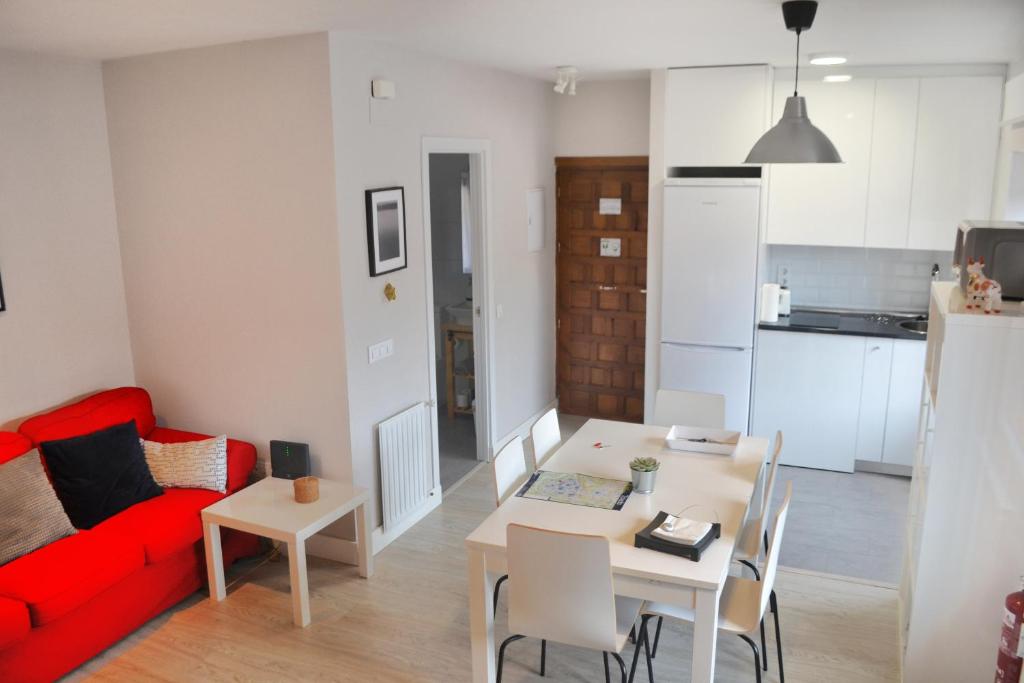 Kuchyňa alebo kuchynka v ubytovaní Apartamento El Monasterio