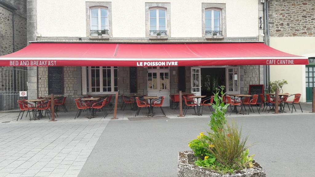 Restaurace v ubytování Le Poisson Ivre