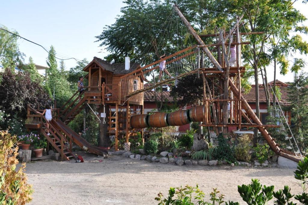 Zahrada ubytování Hospedium Hacienda Las Cavas