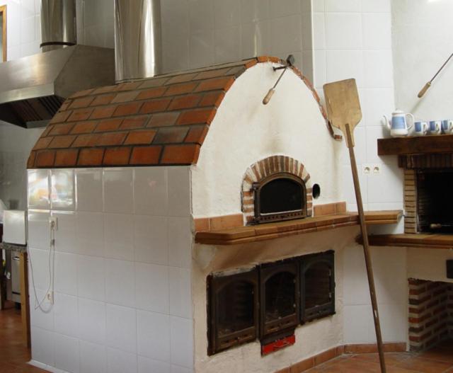 Kuchyň nebo kuchyňský kout v ubytování Hospedium Hacienda Las Cavas
