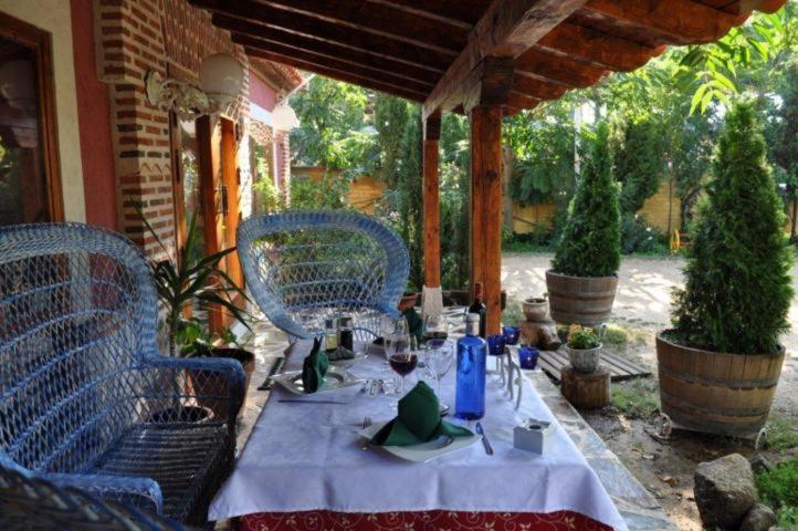 Zahrada ubytování Hospedium Hacienda Las Cavas