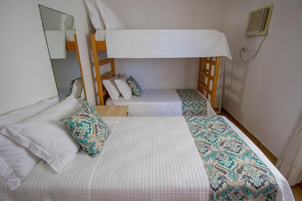  Apartamento com vista para o mar a uma quadra da praia