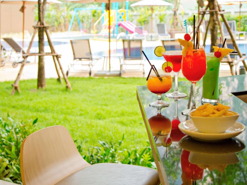 Zahrada ubytování ibis Styles Krabi Ao Nang
