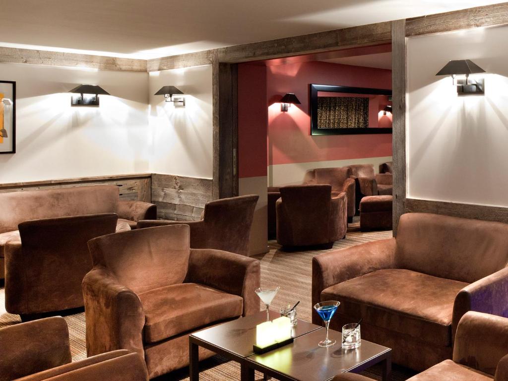Posezení v ubytování Hôtel Vanessa