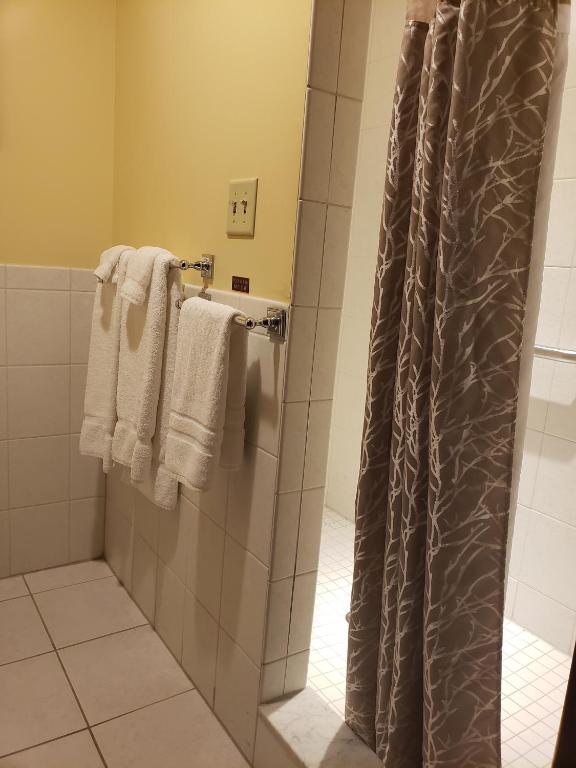Koupelna v ubytování Salvatores Grand Hotel
