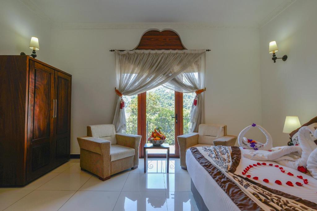 Posezení v ubytování Royal Kandyan Hotel