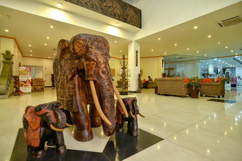 Vstupní hala nebo recepce v ubytování Royal Kandyan Hotel
