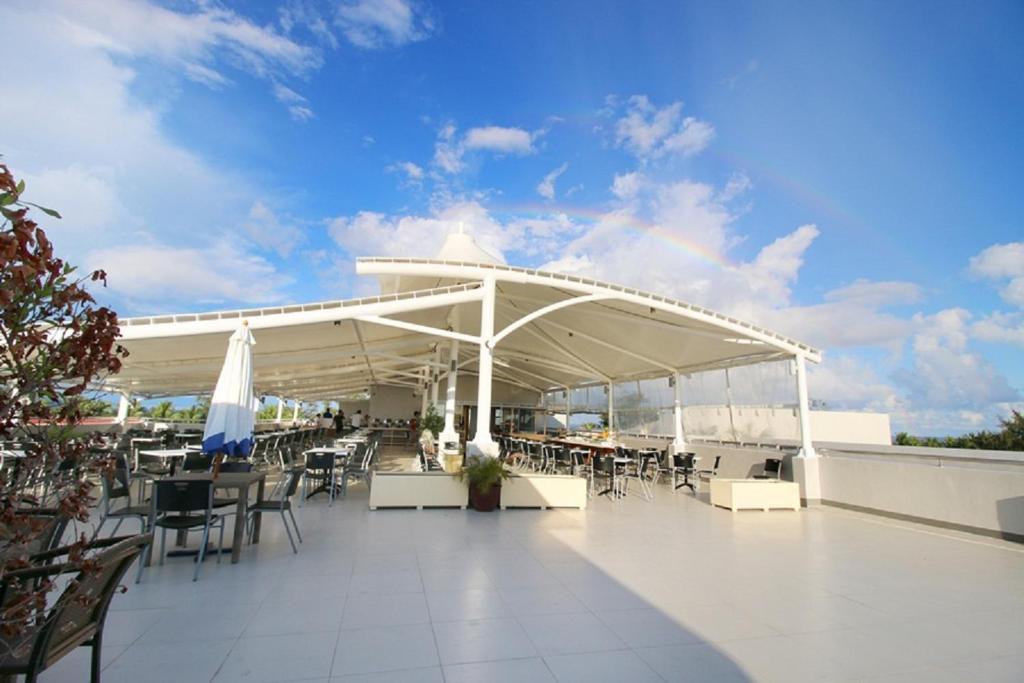 Balkón nebo terasa v ubytování Boracay Uptown