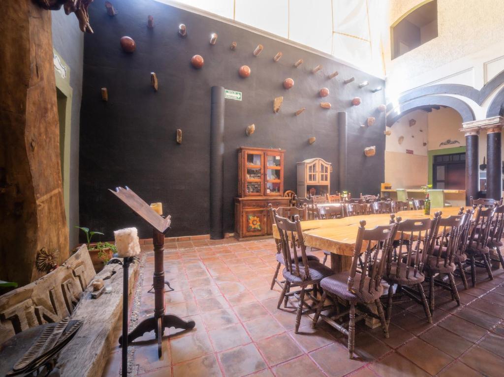 Posezení v ubytování Hotel Boutique Don Porfirio