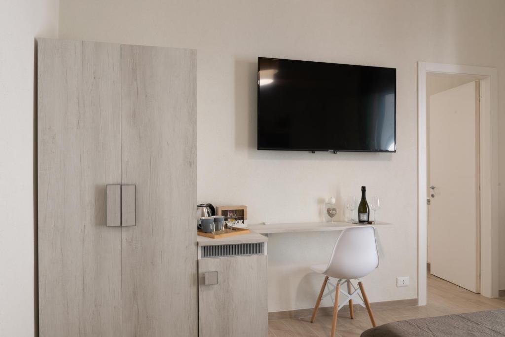 TV a/nebo společenská místnost v ubytování Platform1