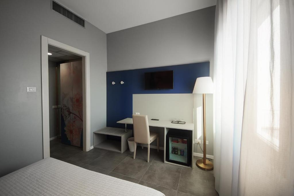 TV a/nebo společenská místnost v ubytování Hotel Master