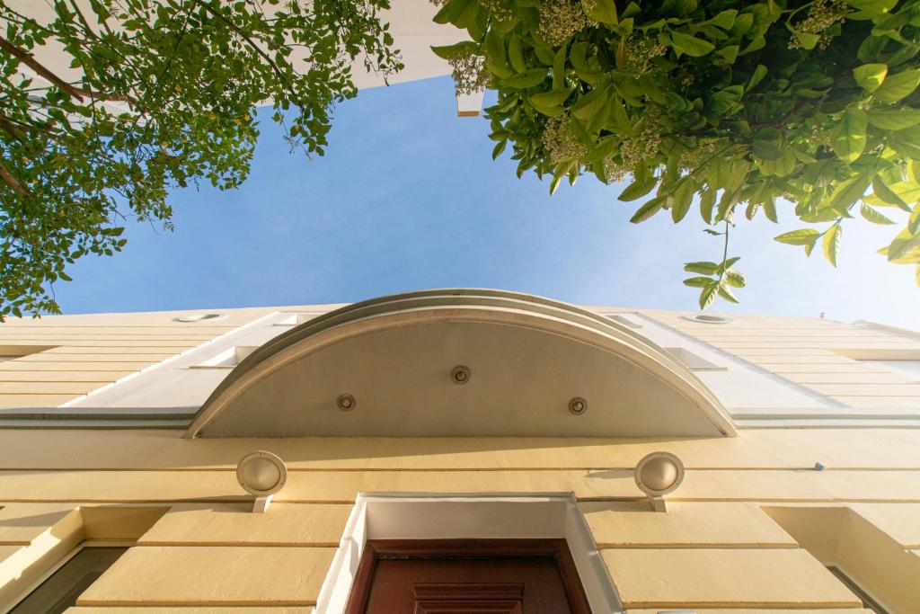 Budynek, w którym mieści się apartament