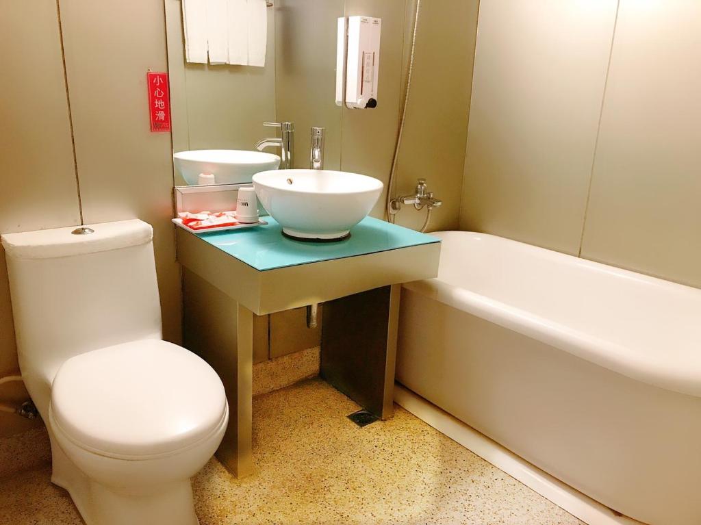 Koupelna v ubytování Walker Hotel - Chenggong