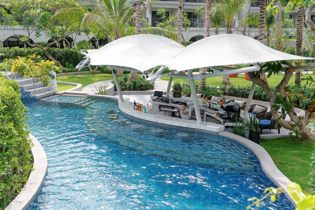 Bazén v ubytování Melia Koh Samui nebo v jeho okolí