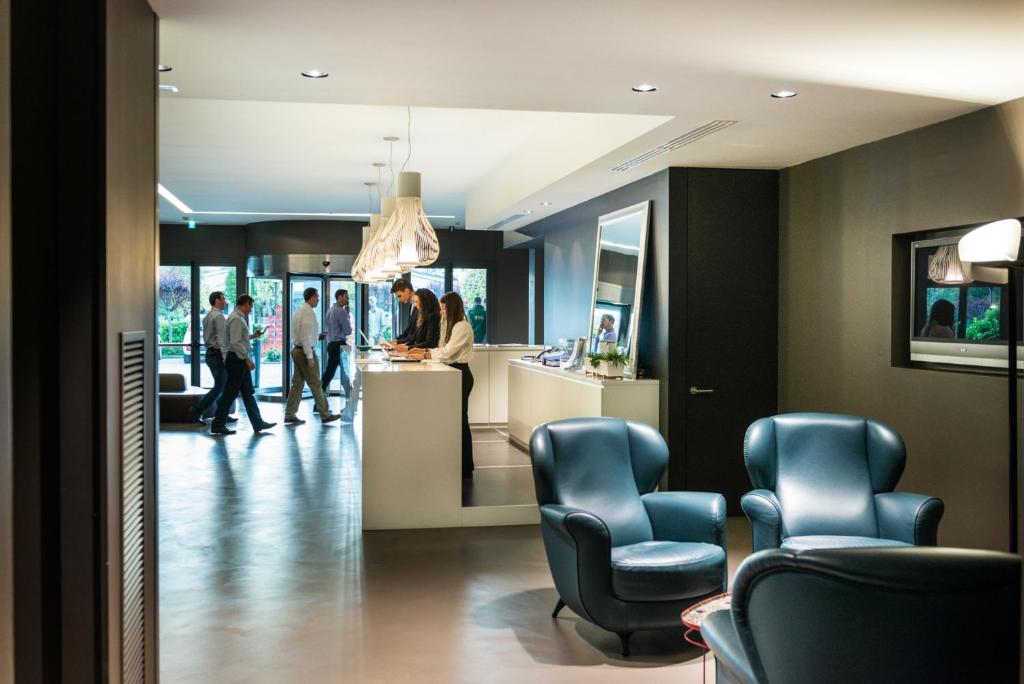 Posezení v ubytování Point Hotel