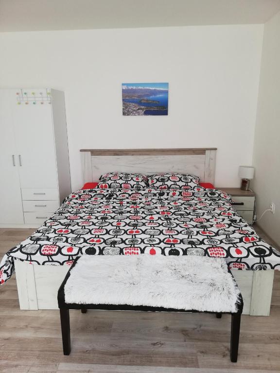 Posteľ alebo postele v izbe v ubytovaní U Pepíka