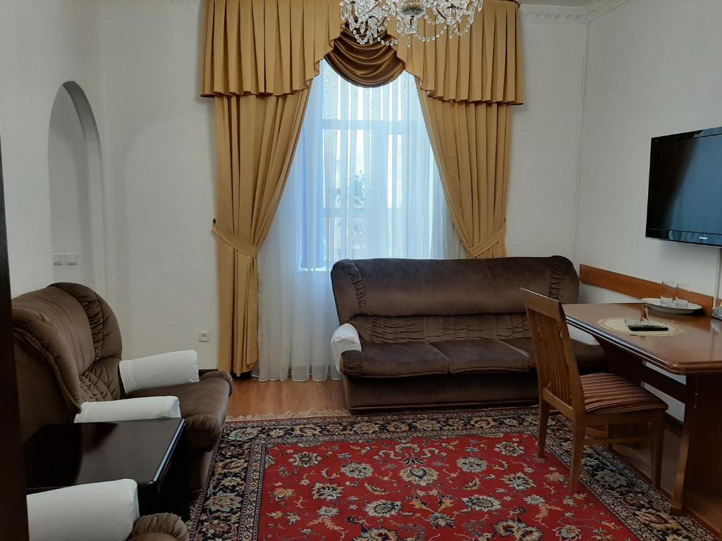 Istumisnurk majutusasutuses Hotel ВаYan