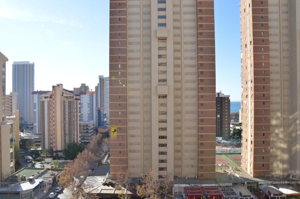 Výhľad na mesto Benidorm alebo výhľad na mesto priamo z apartmánu