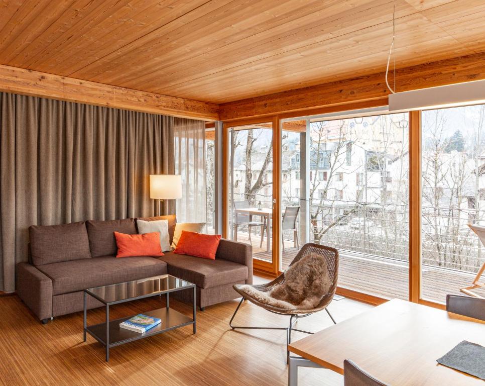 Posedenie v ubytovaní Kronplatz LOFT Bruneck