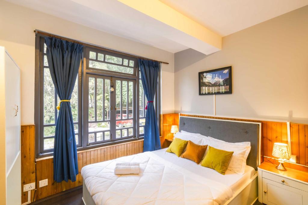 Postel nebo postele na pokoji v ubytování Zostel Gangtok