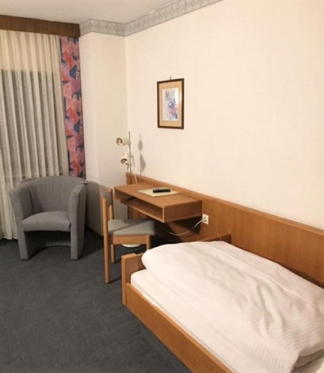 Postel nebo postele na pokoji v ubytování Hotel-Pension Seitz