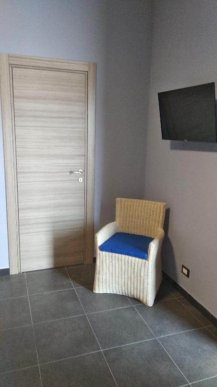 TV a/nebo společenská místnost v ubytování B&B Vecchia Darsena