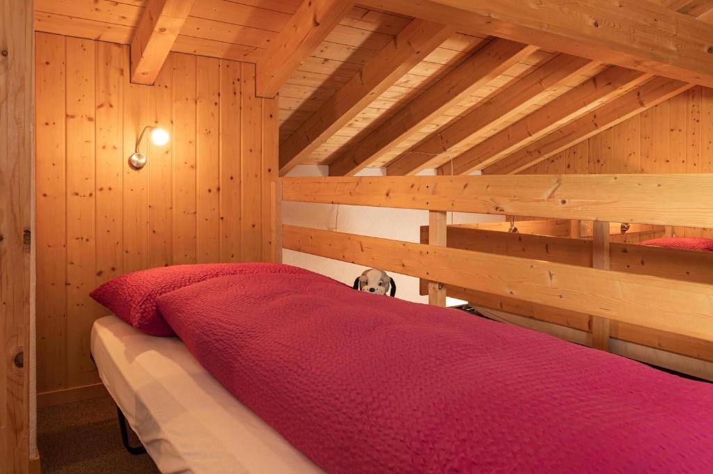 Postel nebo postele na pokoji v ubytování Hotel Alpenblick