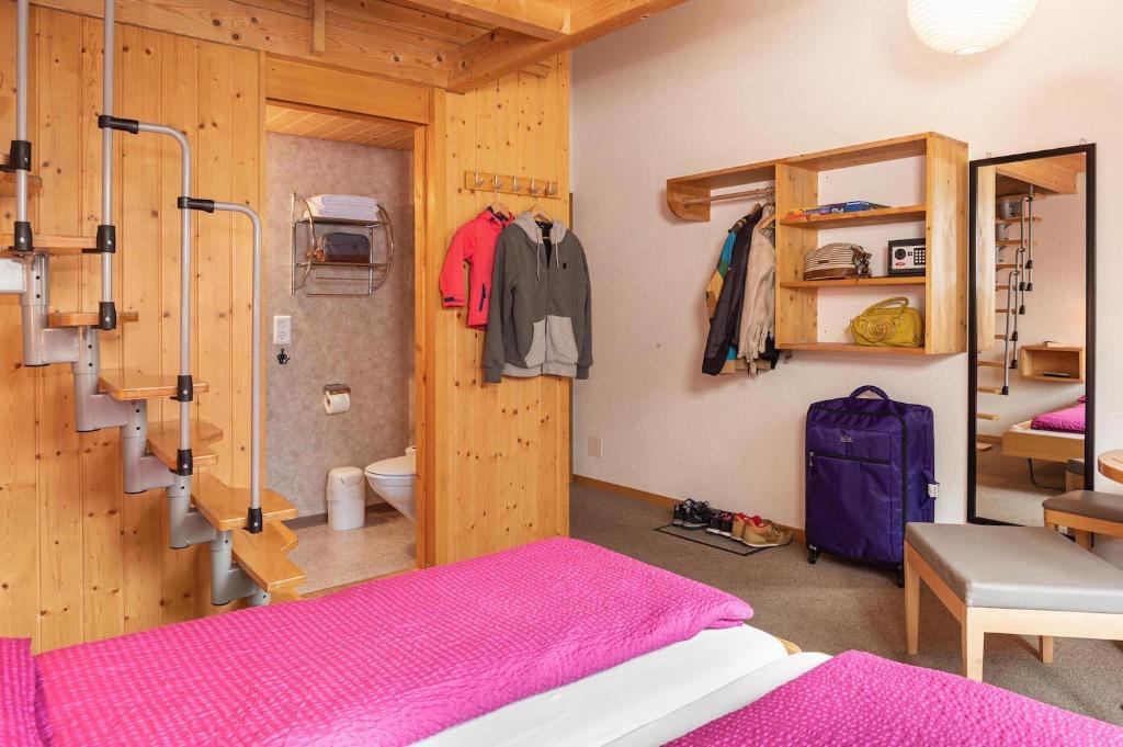 Koupelna v ubytování Hotel Alpenblick