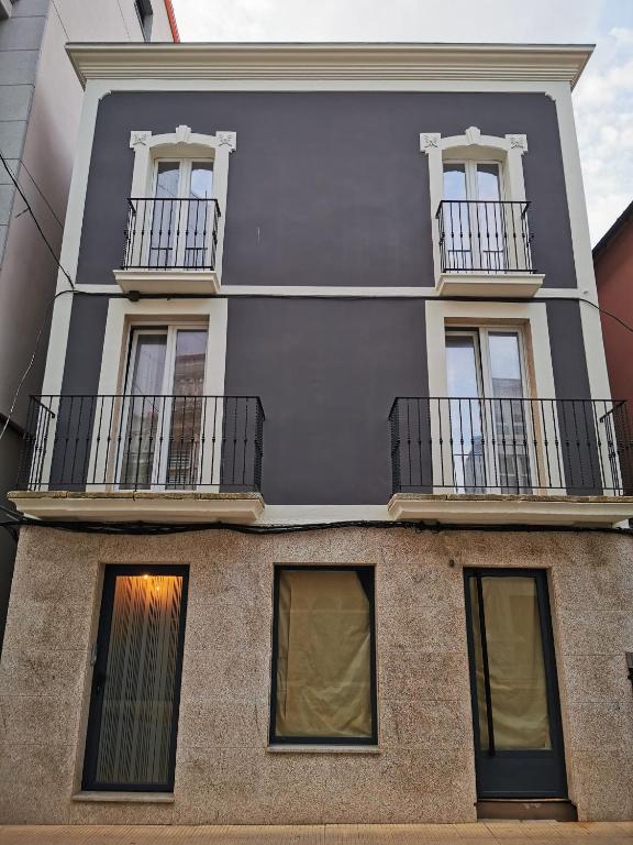 Balkón alebo terasa v ubytovaní Apartamentos Pensua Sisargas
