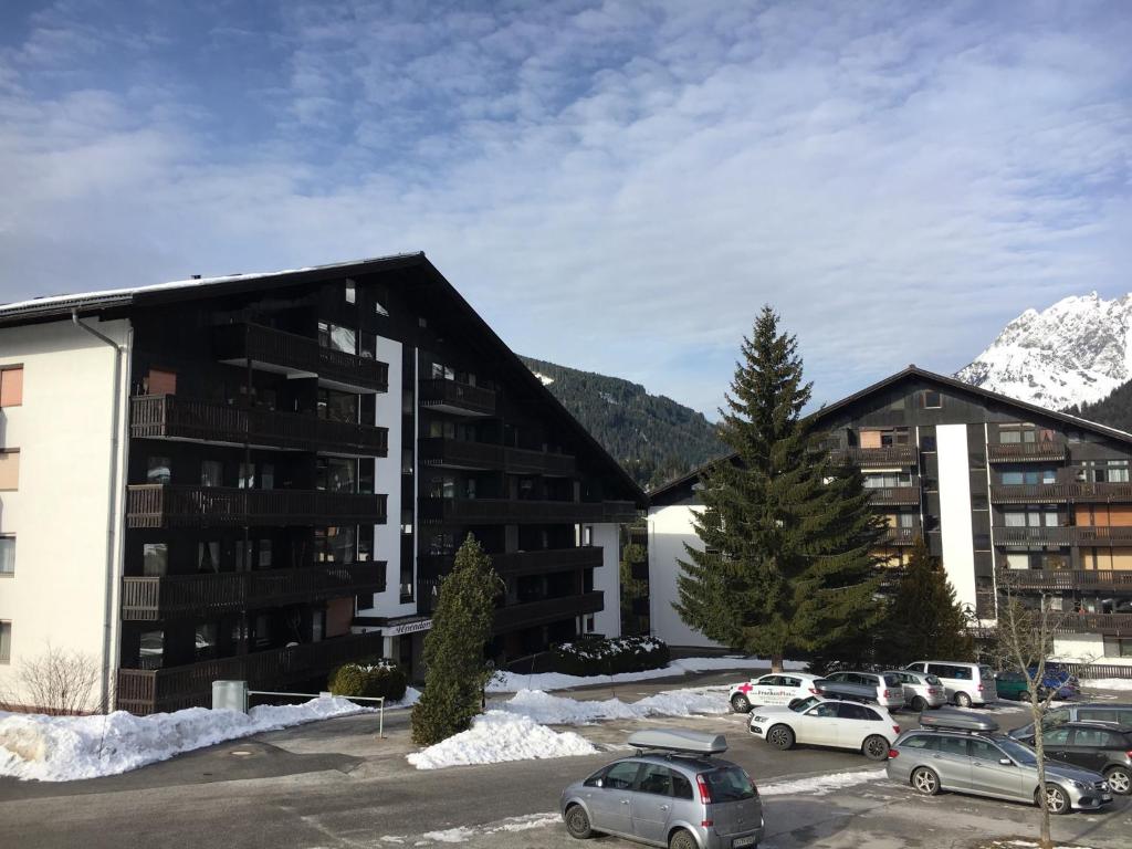Nespecifikovaný výhled na hory nebo výhled na hory při pohledu z apartmánu