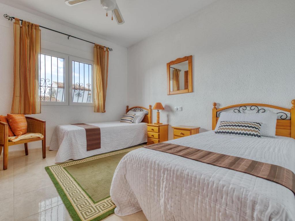 Postel nebo postele na pokoji v ubytování Villa Villa Robinson by Interhome