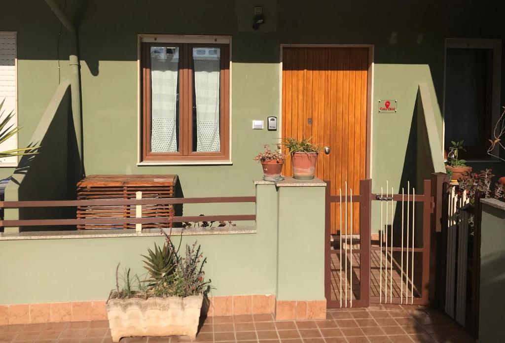 A balcony or terrace at Casa Obini