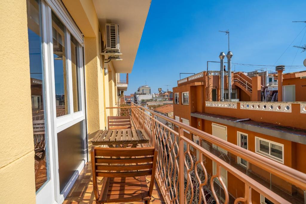 Balkón nebo terasa v ubytování HomeHolidaysRentals Elodie
