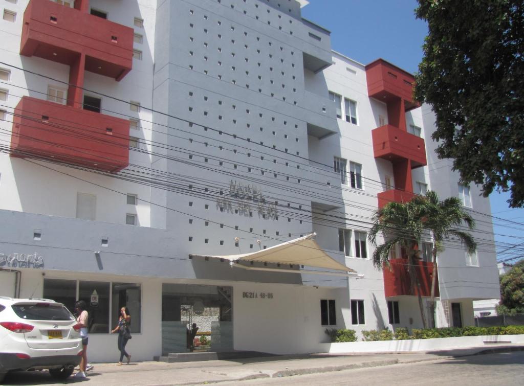 Budova, kde se hotel nachází