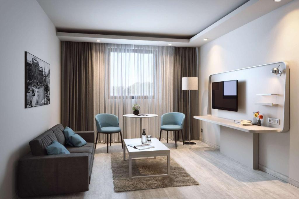 Posedenie v ubytovaní Park Inn by Radisson Danube Bratislava