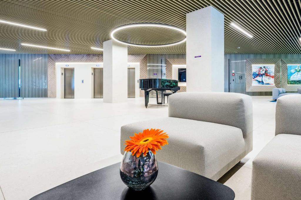 Posedenie v ubytovaní Park Inn by Radisson Danube Bratislava