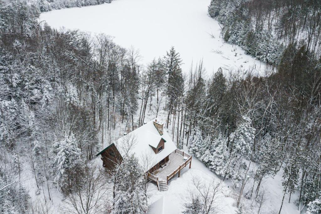 Domaine la Cedriere v zimě