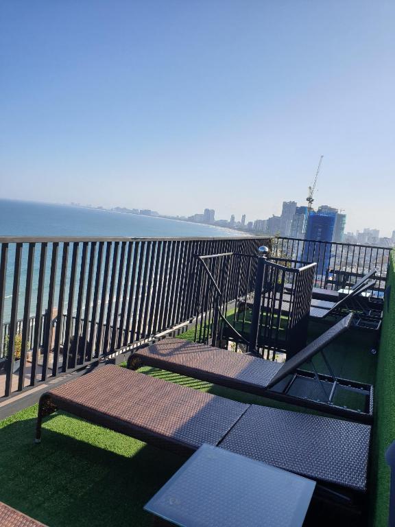 Nespecifikovaný výhled na moře nebo výhled na moře při pohledu z hotelu