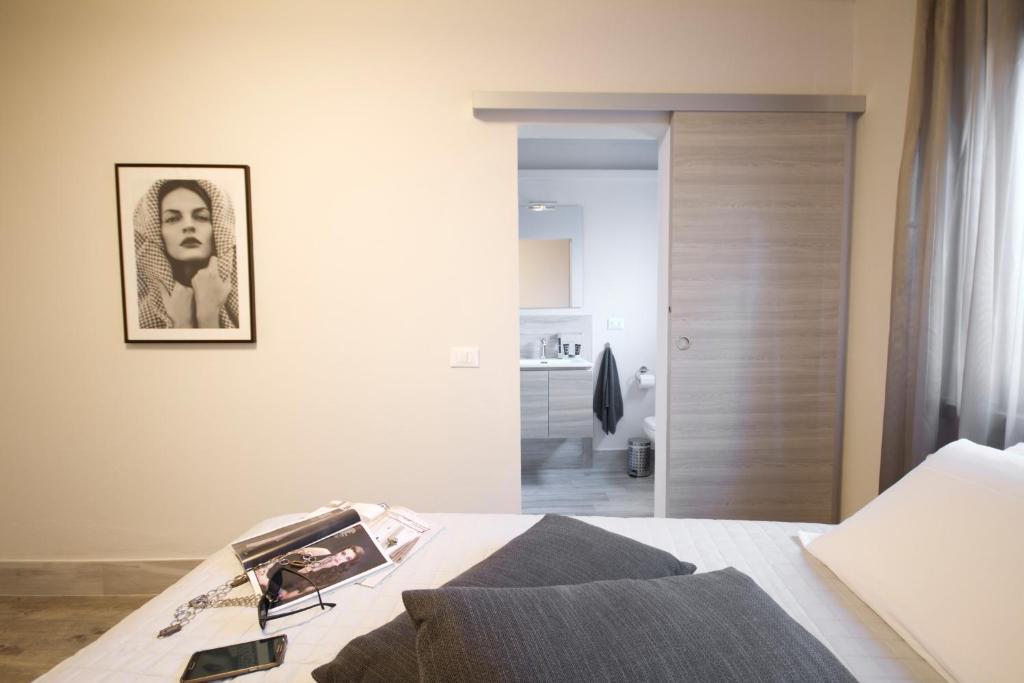 Postel nebo postele na pokoji v ubytování B&B EL DUCHE
