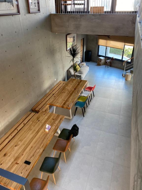 Restaurace v ubytování 綠空間民宿